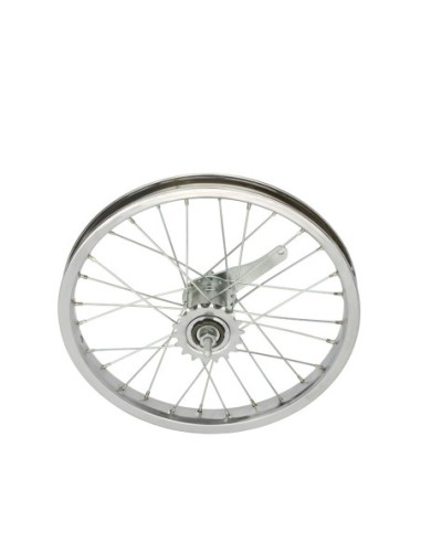 16 Steel Coaster Wheel 28 Spoke 14g UCP 3/8...